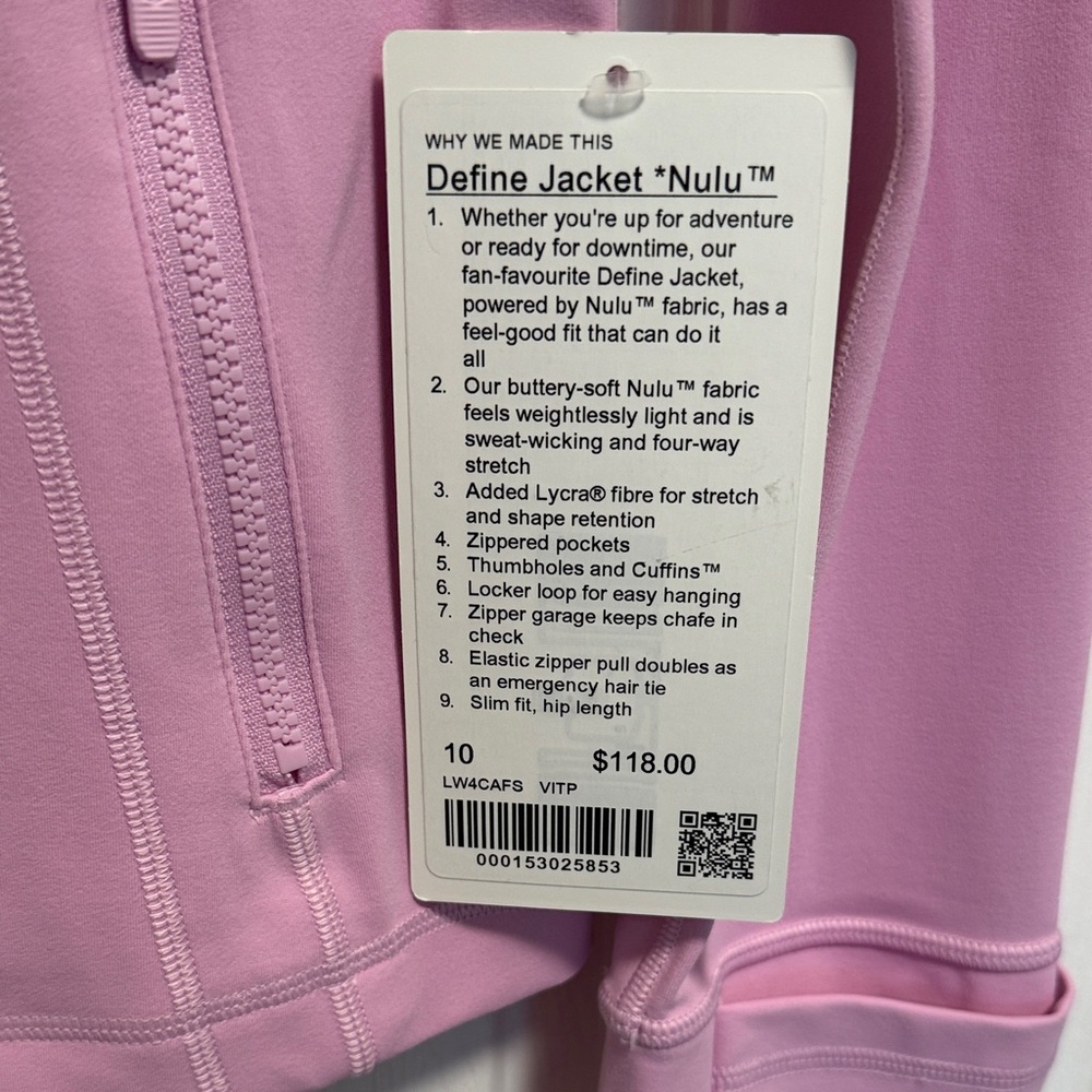 lululemon athletica Light Pink Utility Jacket - Picture 4 of 4